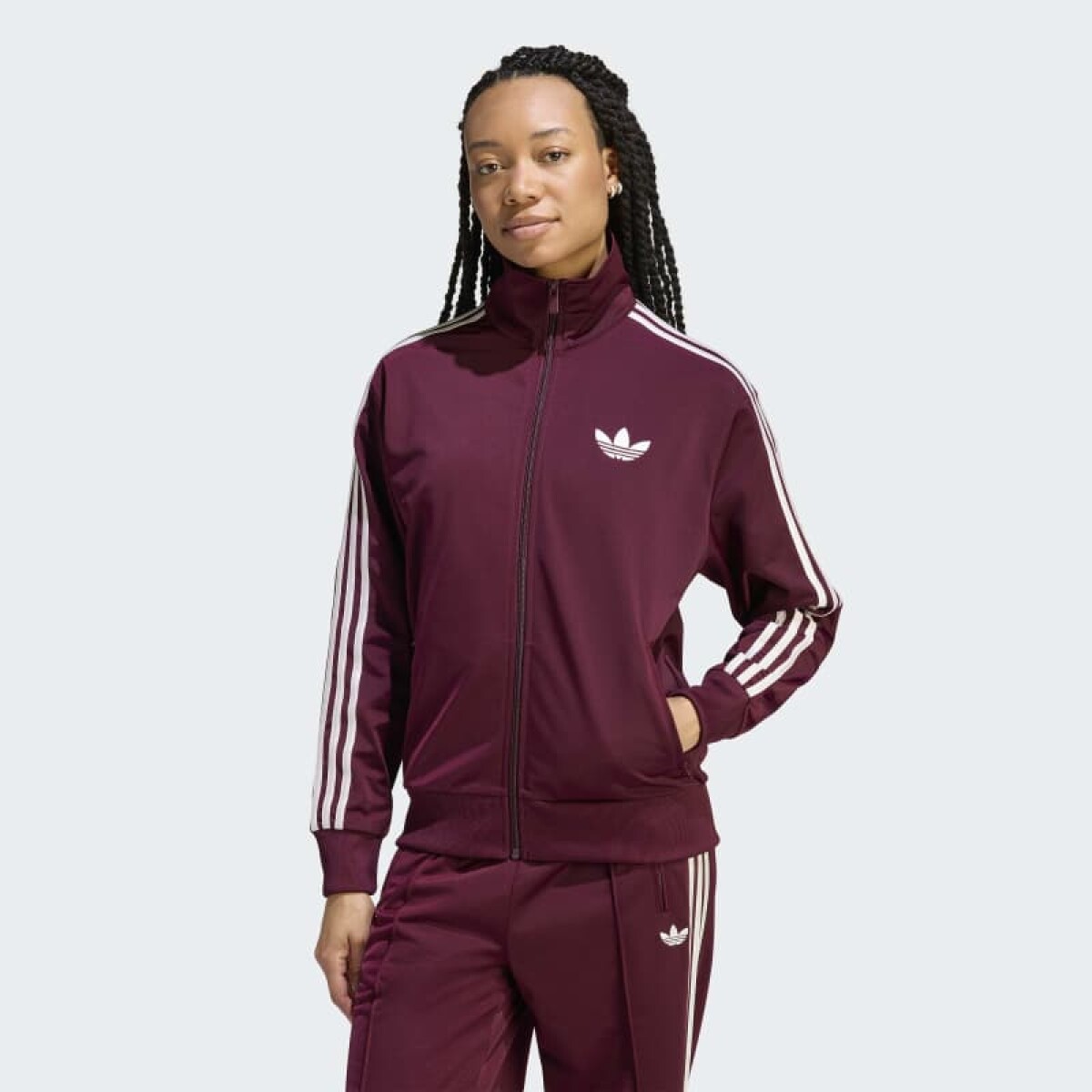 Campera Adidas Firebird - Rojo 