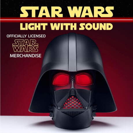 Lámpara Darth Vader Star Wars c/sonido Lámpara Darth Vader Star Wars c/sonido
