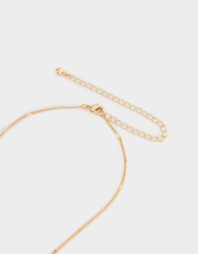 Cadena Corta con Dije Premium Gold Cortos - Dorado
