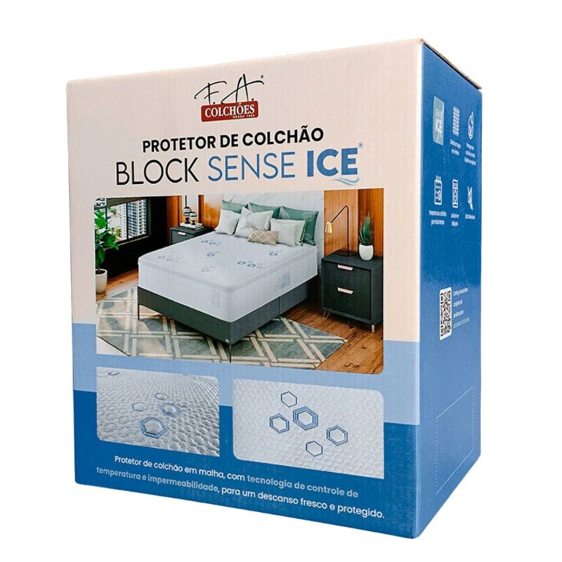 Protector de colchón Block Ice Extra King 193x203