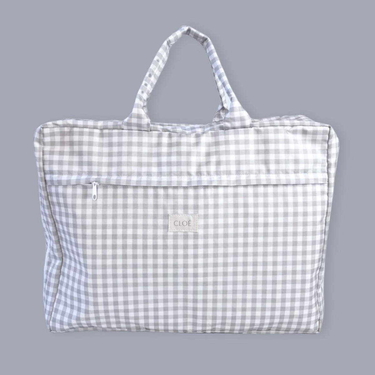 Valija Baby Carry On - Vichy Gris 