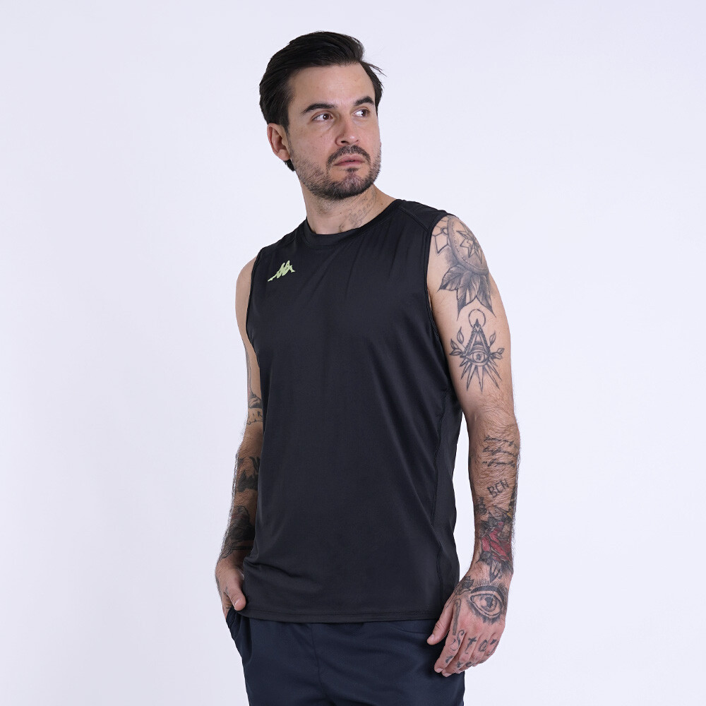 Polo Training Kombat Fiolo Hombre Black