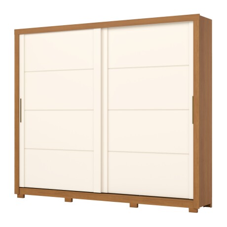 ROPERO PALACE 2 PUERTAS 4 CAJONES INTERNOS GUARDARROPA CLOSET ARMARIO OFF WHITE