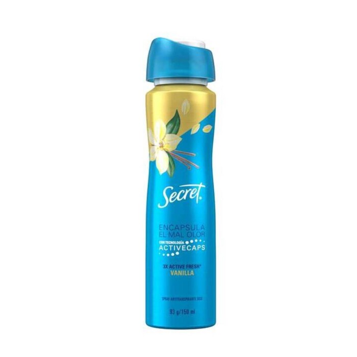 SECRET SPRAY VANILLA ANTI-TRANSPIRANTE U única