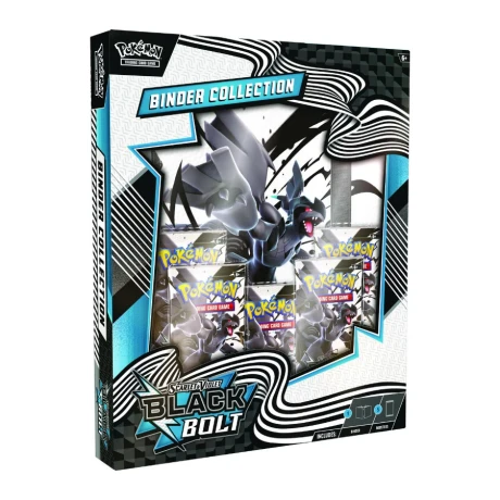 Pokémon TCG: Escarlata y Púrpura Fulgor Negro Carpeta Colección [Español] Pokémon TCG: Escarlata y Púrpura Fulgor Negro Carpeta Colección [Español]