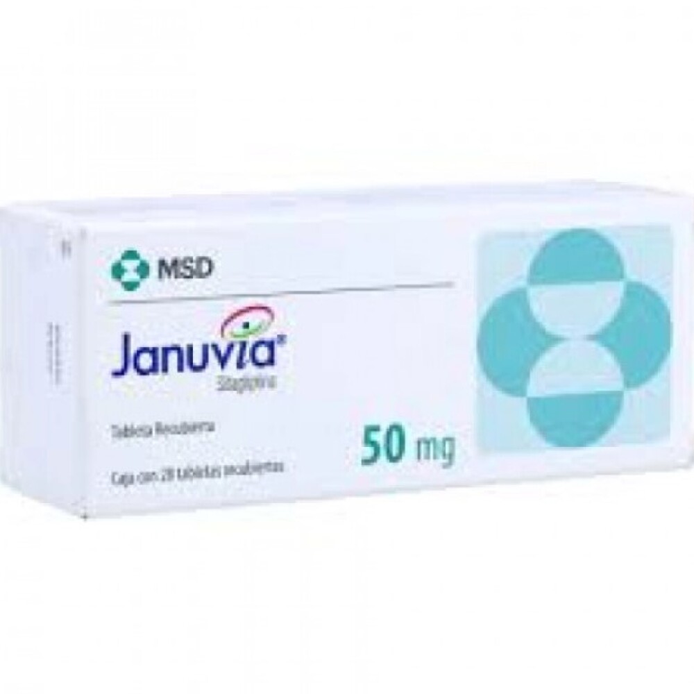 JANUVIA 50 MG. CJ X 28 COMP. REC. única