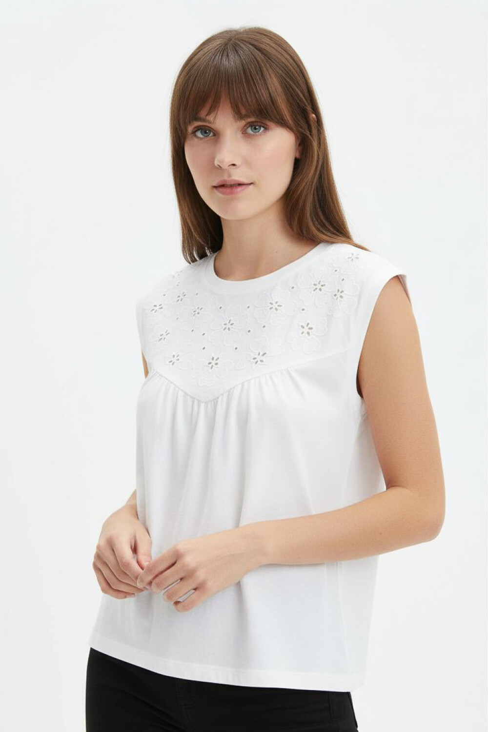 Musculosa Tunesa Blanco