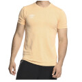 Remera de Hombre Umbro Arrow Anaranjado Melange - Blanco