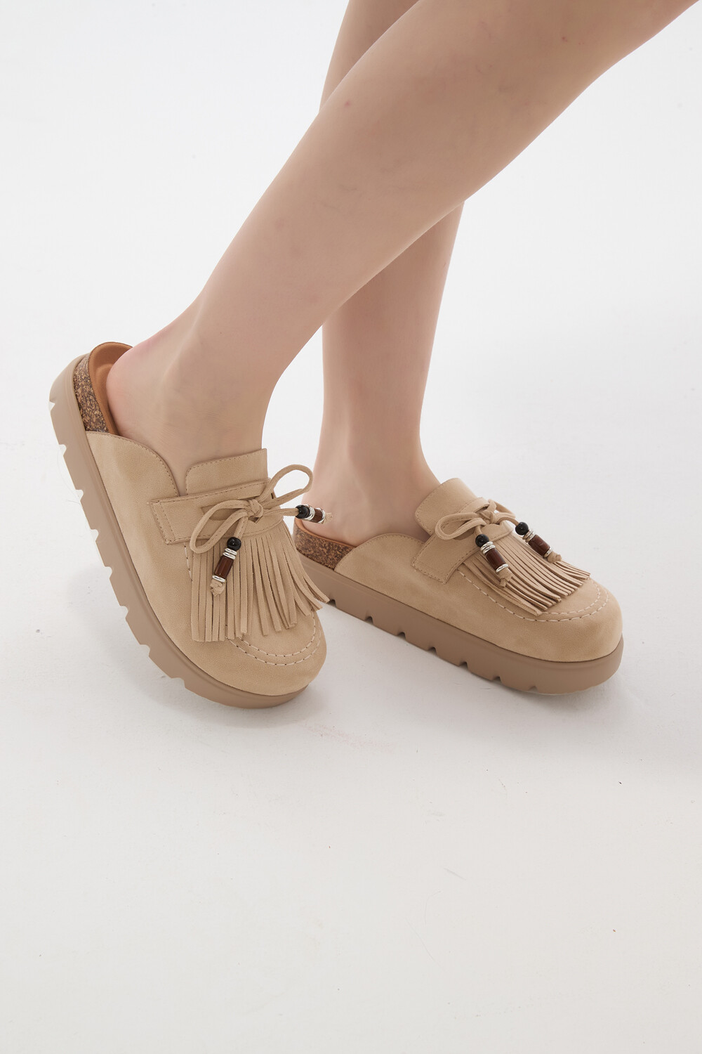 Suecos Katto Beige Claro