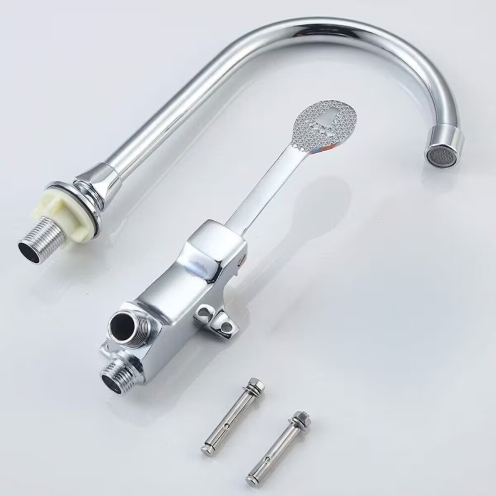 Grifería de lavatorio unitario con válvula de pie completa Cromado Grifería De Lavatorio Unitario Con Válvula De Pie Completa Cromado