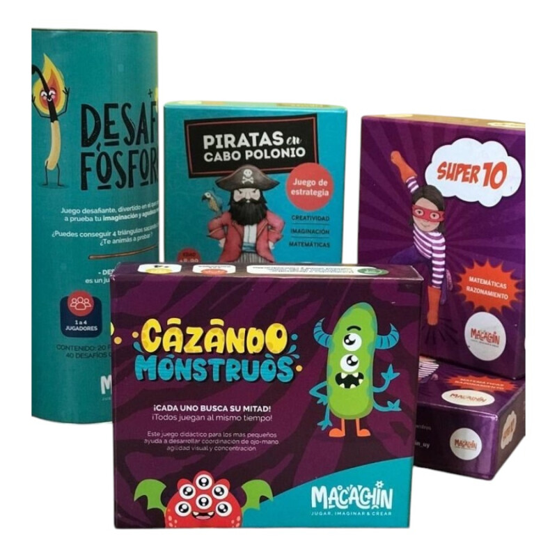 Juego de Mesa Cazando Monstruos Macachin Juego de Mesa Cazando Monstruos Macachin