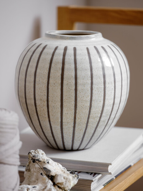 Jarrón SOFUS Ø21xA21cm gris/marrón Jarrón SOFUS Ø21xA21cm gris/marrón
