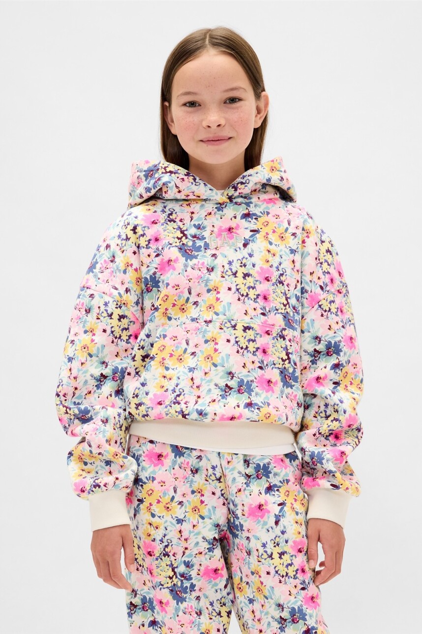 Canguro Logo Gap Niña Ivory Frost Floral