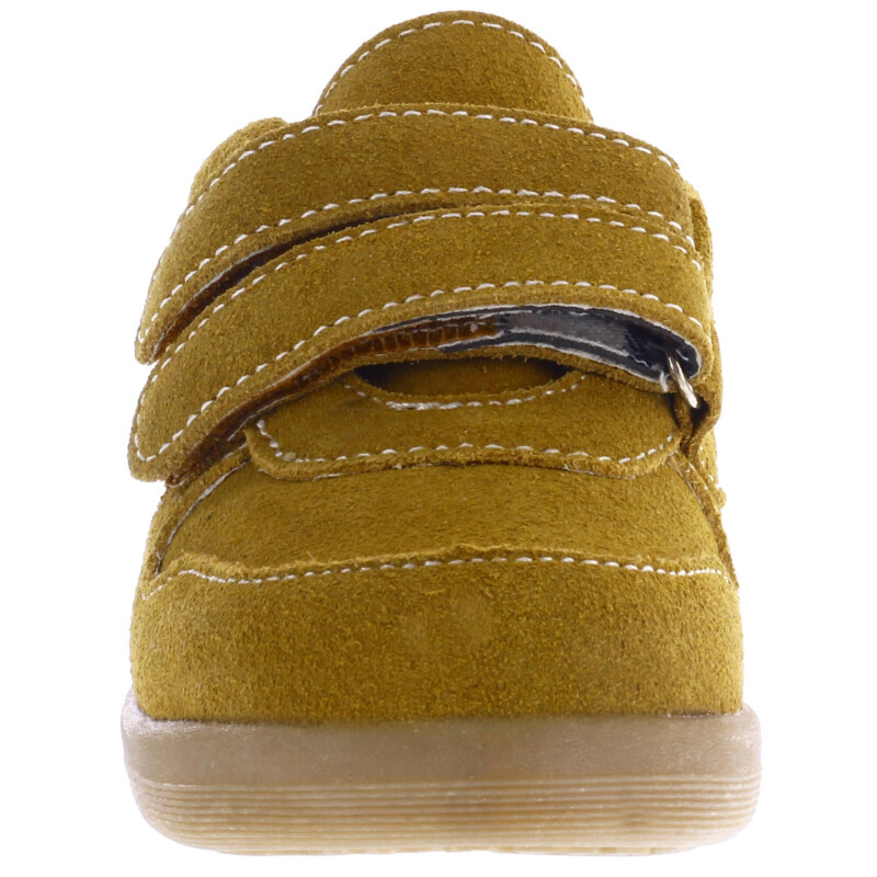 Zapatos de Niño Croco Kids Zapato TEO con doble velcro Tan