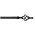 Barrote Cortina Extensible 1 A 2 M Soporte Espiral Barrote Cortina Extensible 1 A 2 M Soporte Espiral