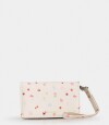 Monedero Cuerina Estampado Flores