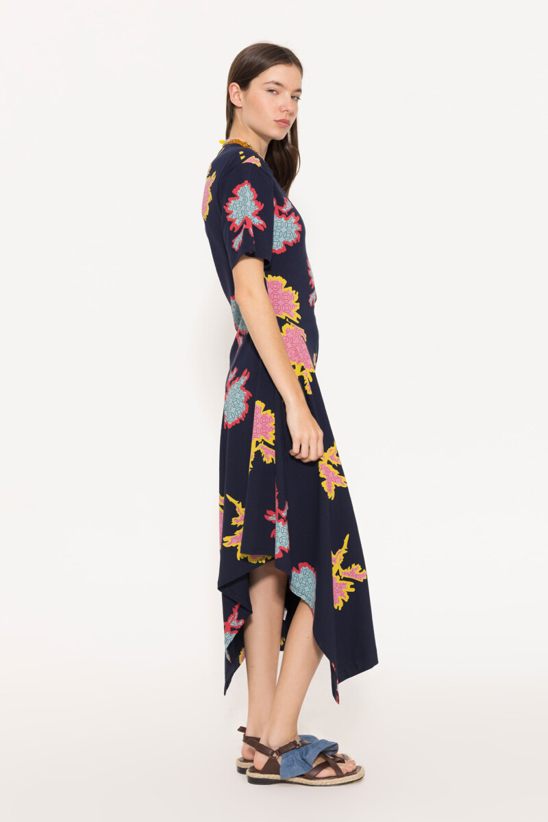 VESTIDO RACHEL Azul Marino