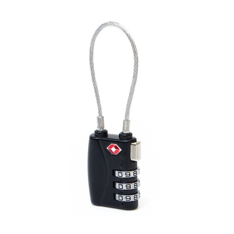 Candado de combinación con linga de acero Sc