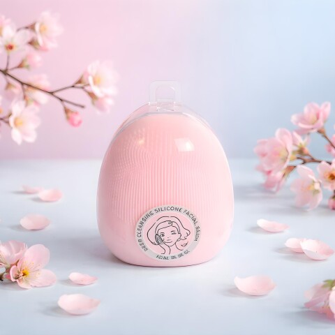 CEPILLO FACIAL DE SILICONA DE LIMPIEZA PROFUNDA (ROSA) CEPILLO FACIAL DE SILICONA DE LIMPIEZA PROFUNDA (ROSA)