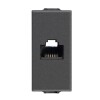 MODULO TOMA P/RED RJ45 Netsafe cat5e NEGRO NEVE UP MODULO TOMA P/RED RJ45 Netsafe cat5e NEGRO NEVE UP