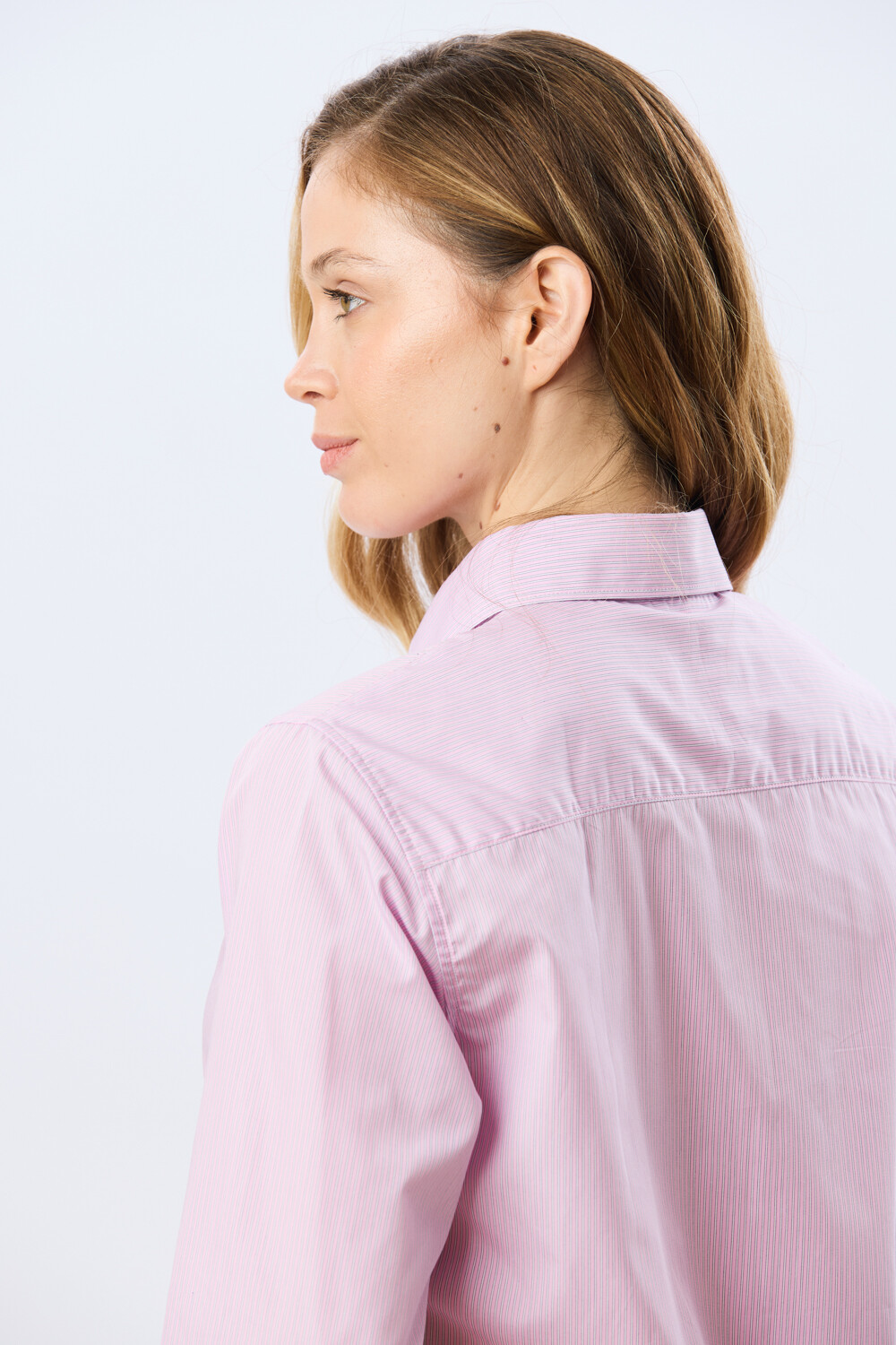 CAMISA RAYADA Rosa