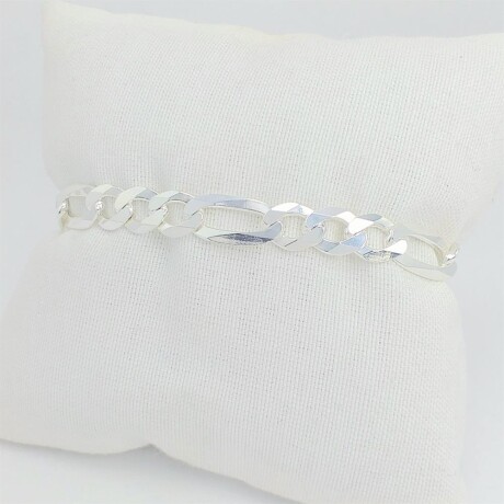 Pulsera de plata 925, modelo fígaro 3*1, gruesa Pulsera de plata 925, modelo fígaro 3*1, gruesa