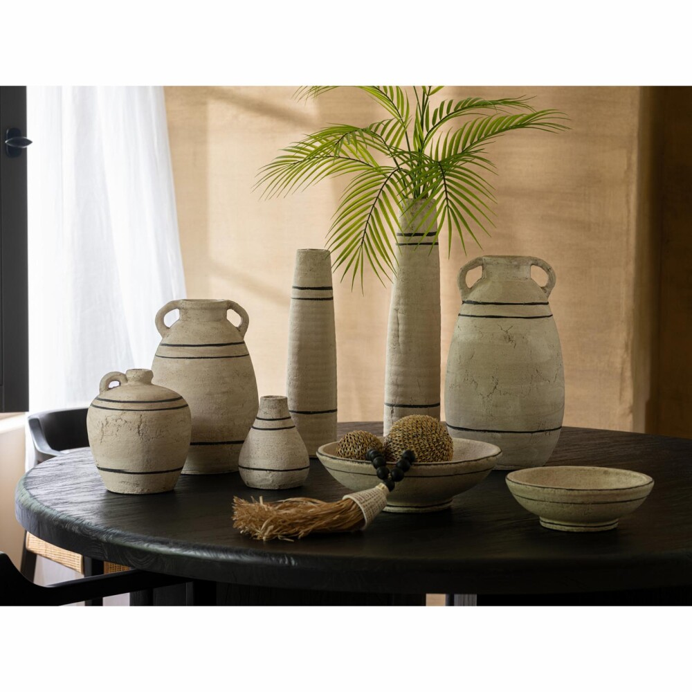JARRÓN OCEAN NATURAL/BEIGE TERRACOTTA 43202