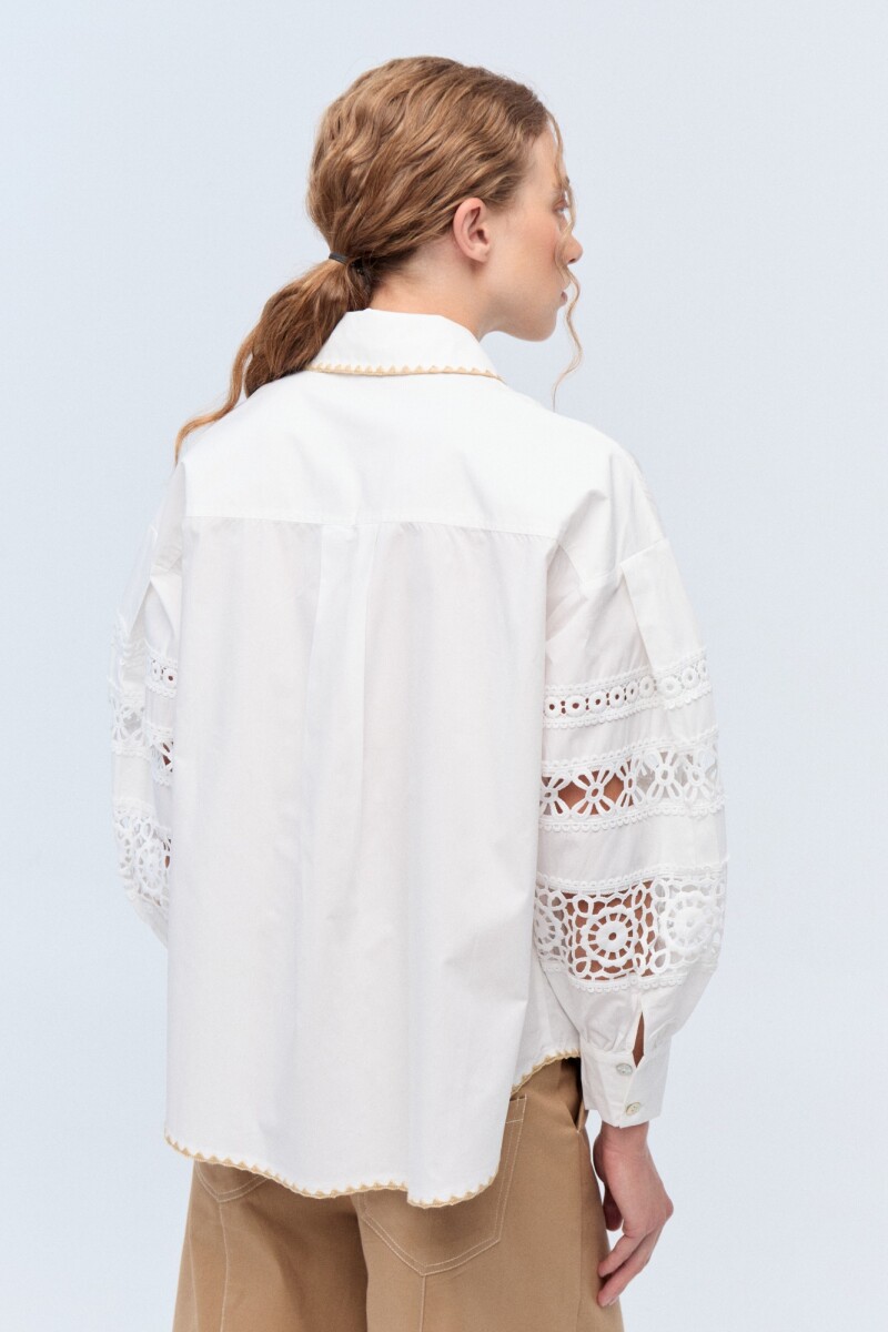 Camisa Magnolia Blanco