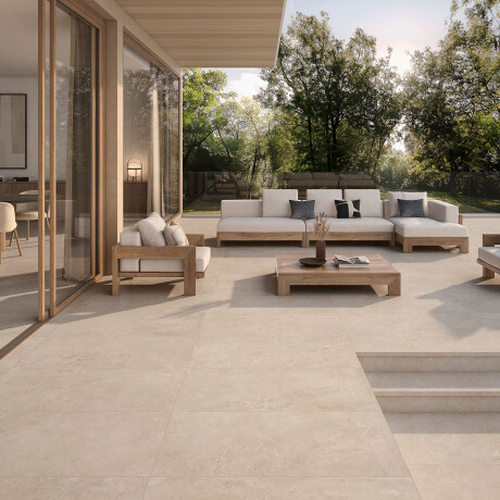 Porcelanato Blanco Mate Antideslizante 60X120Cm 10Mm Piso Pared GAMAS DE BEIGE