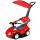 Buggy Con Guía y Capota 4 En 1 Musical Bebés Niños Rojo