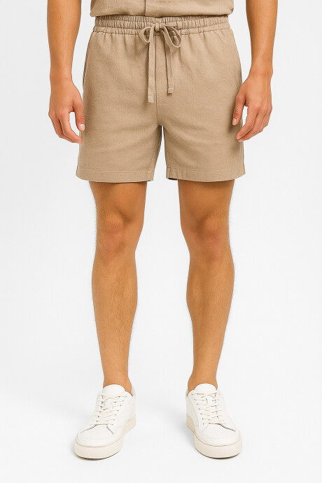 Bermuda Tivol Beige Oscuro