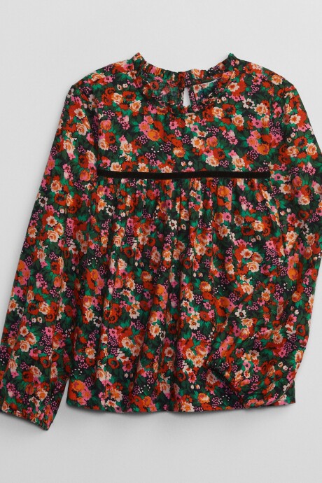 Blusa Floreada Niña Floral Print