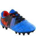 Championes de Fútbol Infantiles Marvel Campo Spiderman Azul - Negro - Rojo