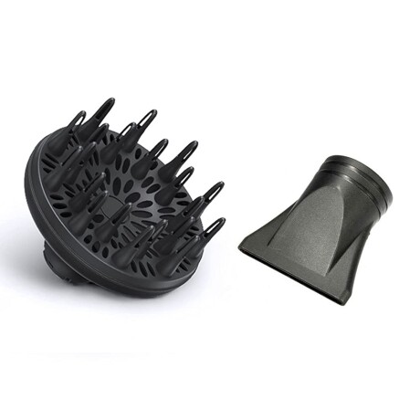 Secador de Pelo Iónico Profesional de 2000W Cuori Tifone Negro