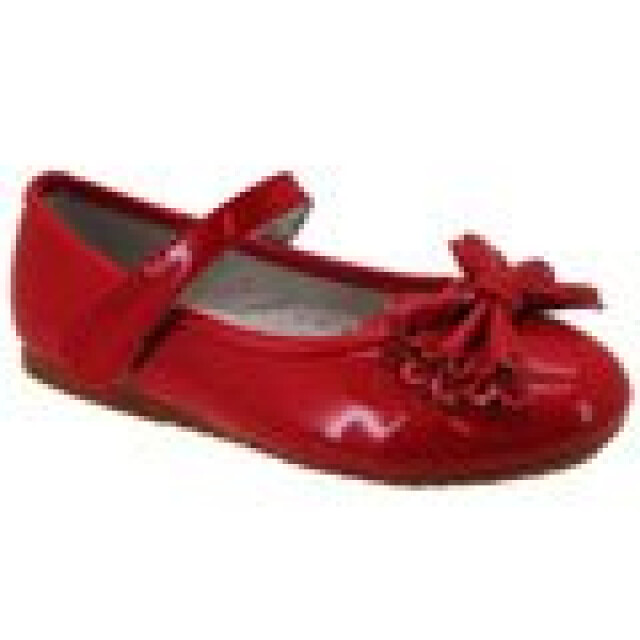 Balerinas Infantiles Croco Kids Gacela Rojo
