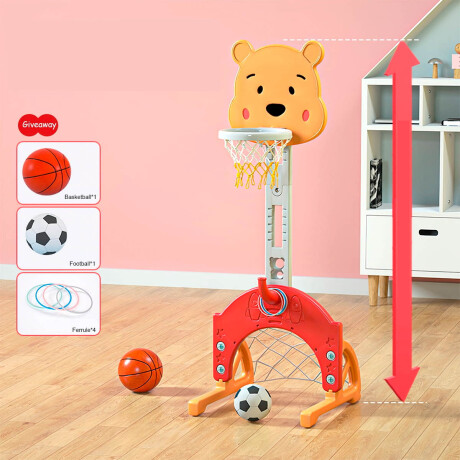 Set Juego Infantil Tablero Basket Arco Fútbol 3en1 Set Juego Infantil Tablero Basket Arco Fútbol 3en1