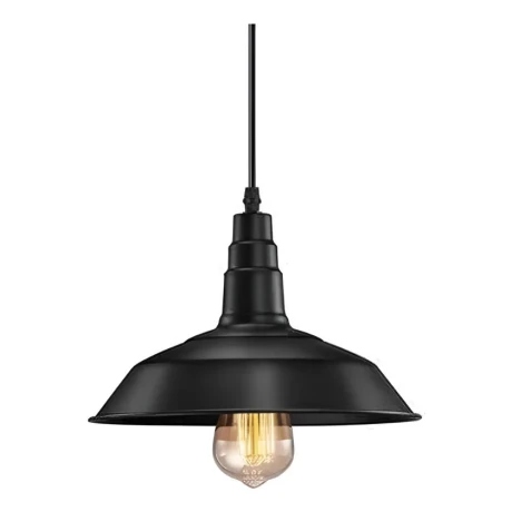 Lampara Colgante De Techo Vintage Negro