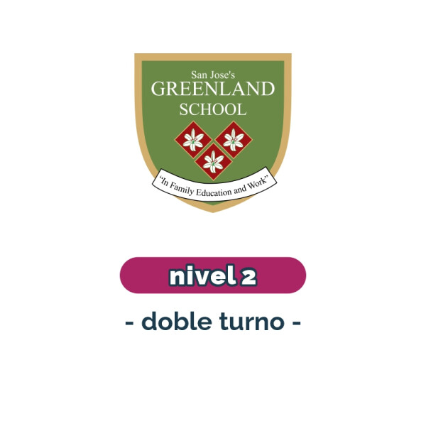 Lista de materiales - Inicial Nivel 2 doble turno Greenland Única