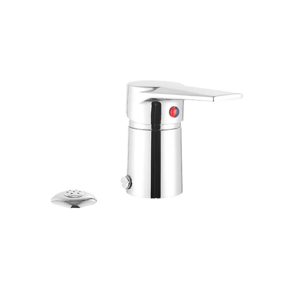 Griferia de bidet Monocomando con transferencia Match cromado brillante Griferia De Bidet Monocomando Con Transferencia Match Cromado Brillante