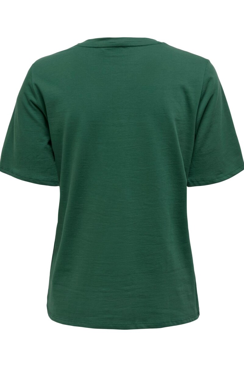 Camiseta New Básica Orgánica Hunter Green