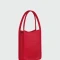 Longchamp -Cartera mini de cuero, Le foulonné Rojo