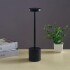 Lampara Para Escritorio Led Regulable al Tacto Inalambrica Variante Color Negro