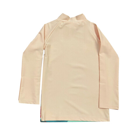 Remera UV Malla Infantil La Sirenita