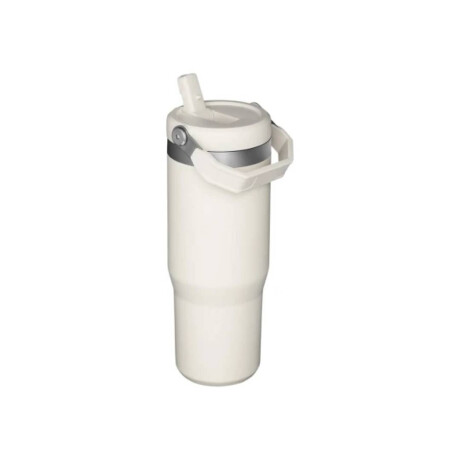 MUG TERMICO C/PICO 900ML ACERO BLANCO