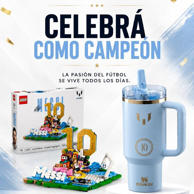 COMBO MESSI (TERMO STANLEY + LEGO FENOMENO) COMBO MESSI (TERMO STANLEY + LEGO FENOMENO)