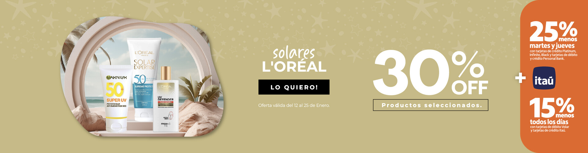Loreal Solares Protectores Solar