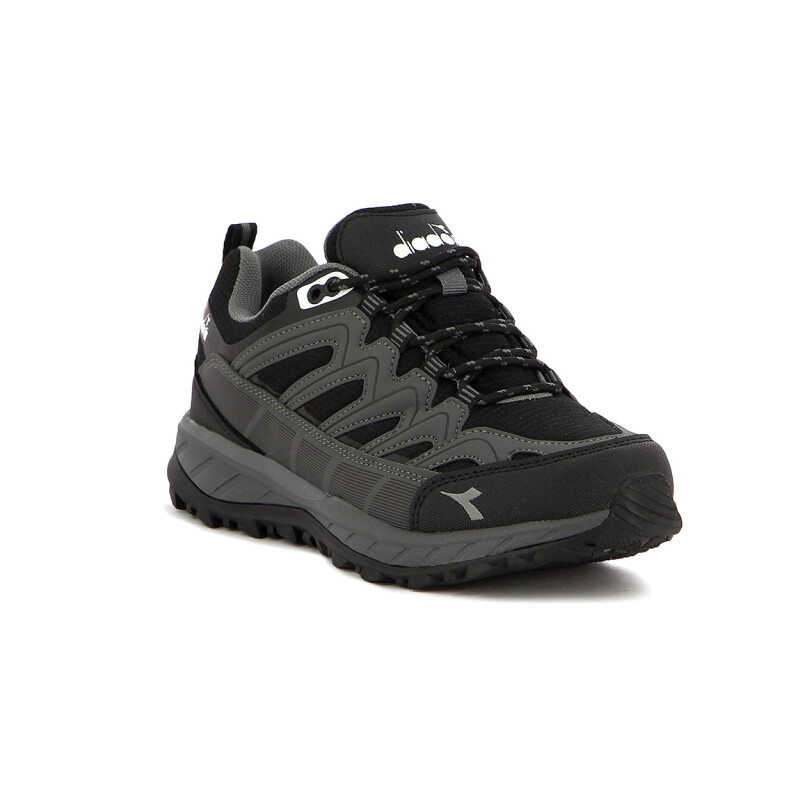 Championes Trekking Impermeables Diadora Unisex Negro-gris