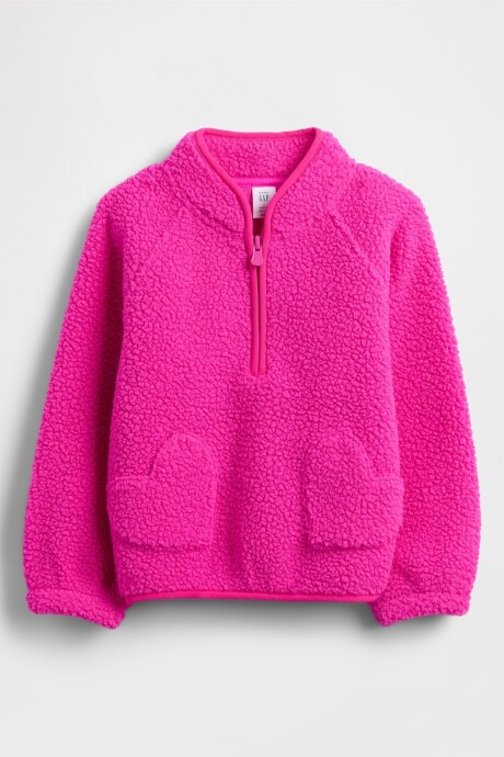 Campera Con Sherpa Con Corazón Toddler Niña Standout Pink