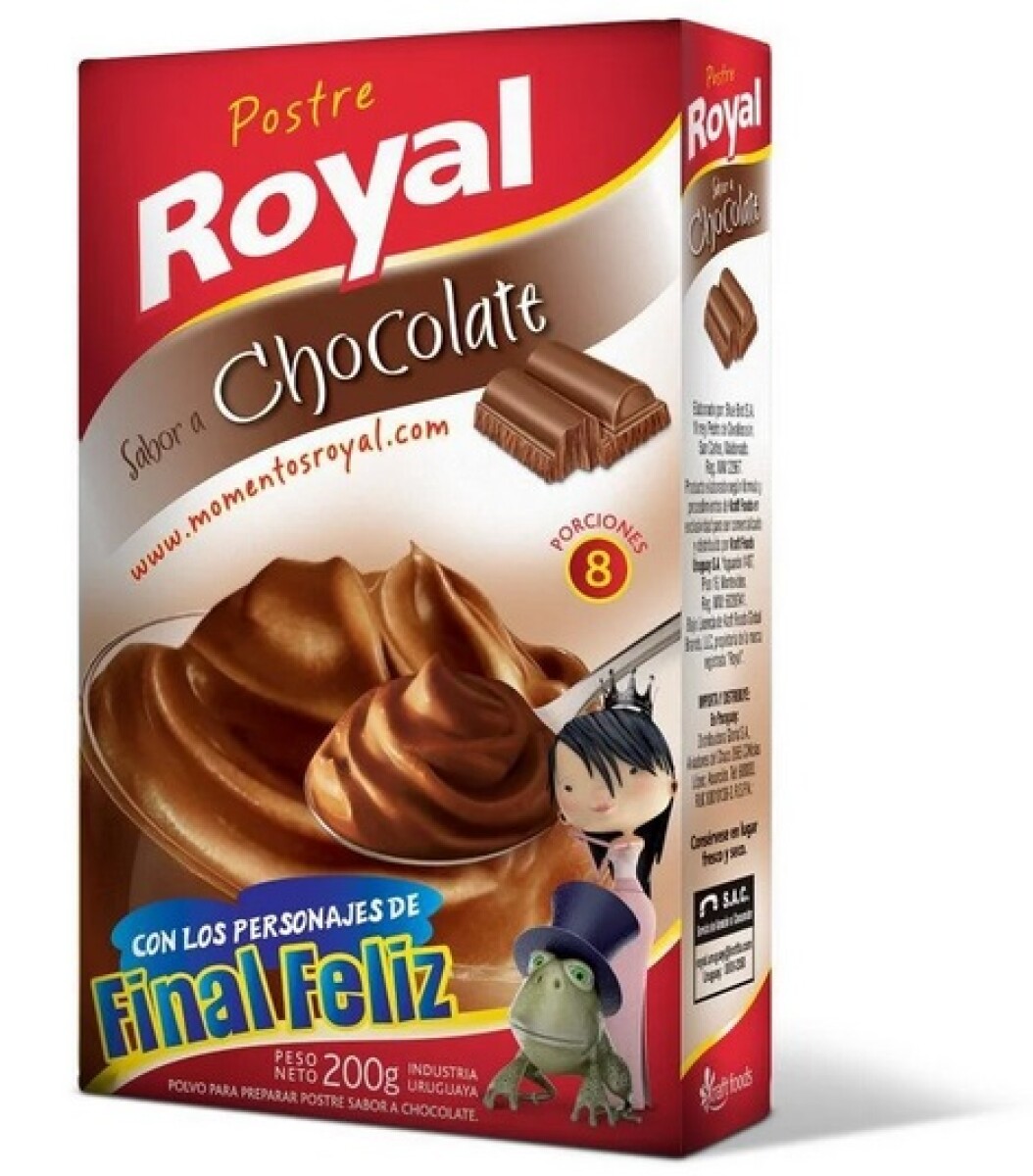 MOUSSE ROYAL 100G CHOCOLATE 