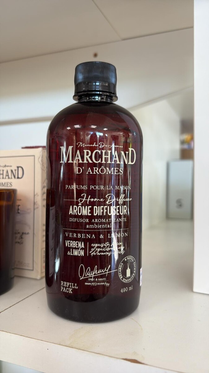 REFILL DIFUSOR DE VARILLA MARCHAND - VERBENA & LIMON 